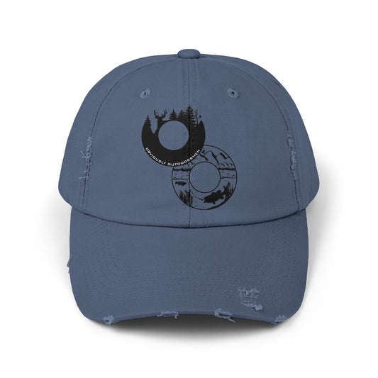 Obviously Outdoorsmen-Distressed Baseball Hat