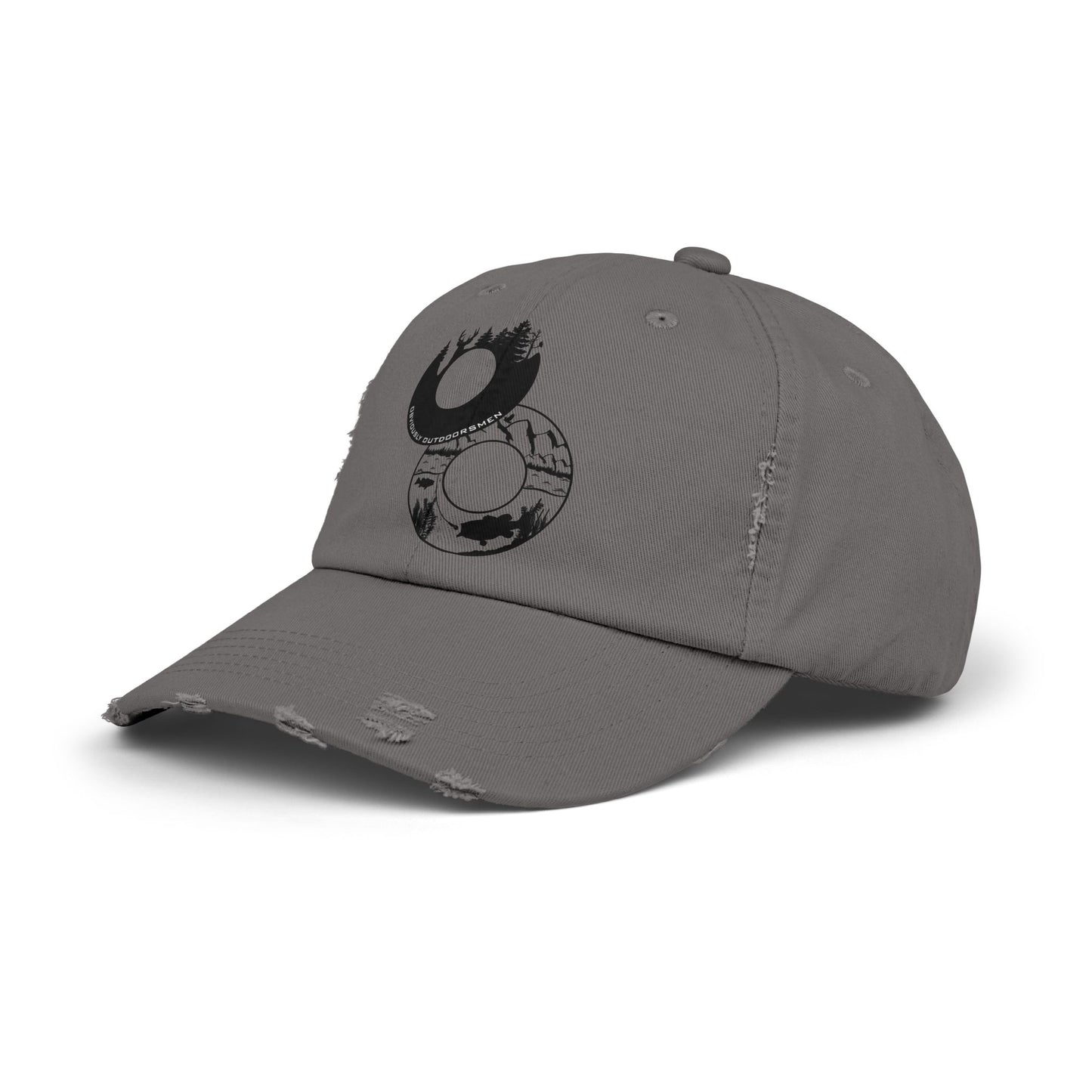 Obviously Outdoorsmen-Distressed Baseball Hat