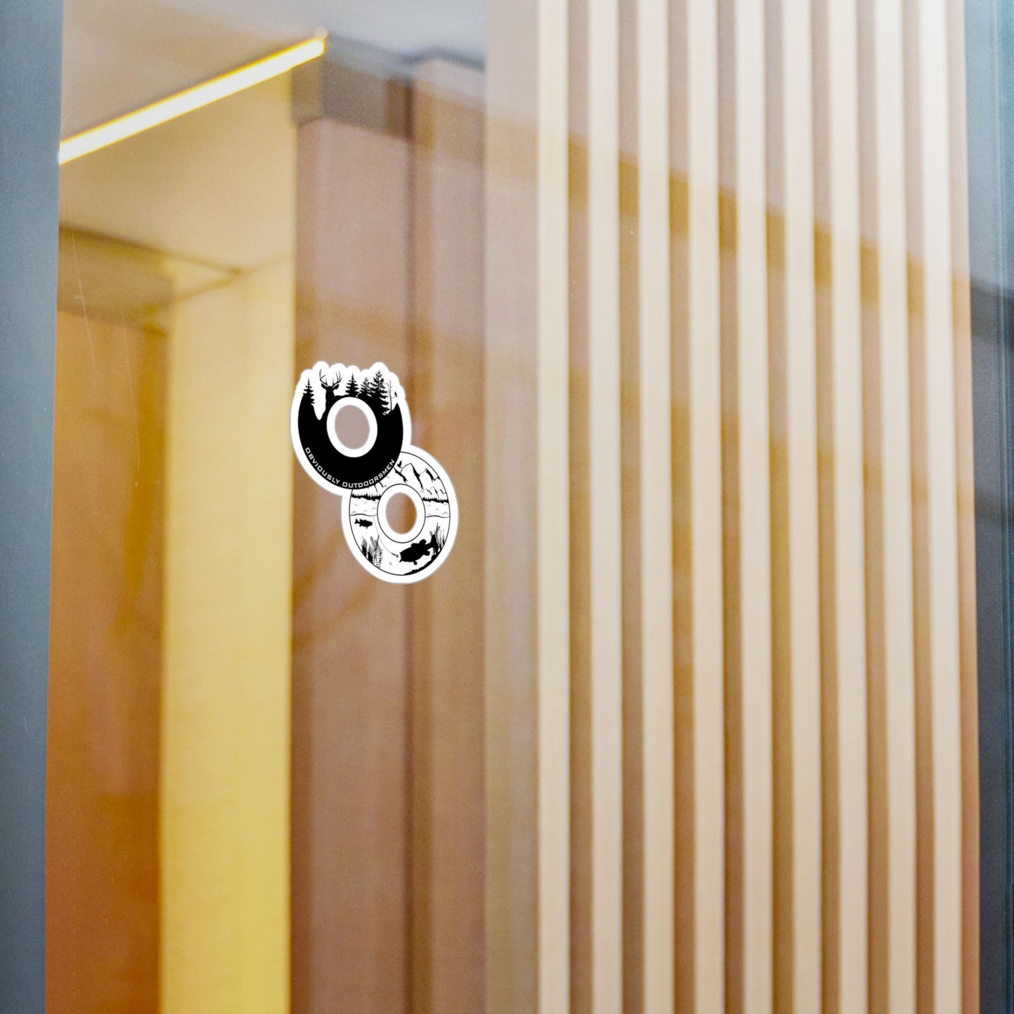 Obviously Outdoorsmen Sticker 3"x4"