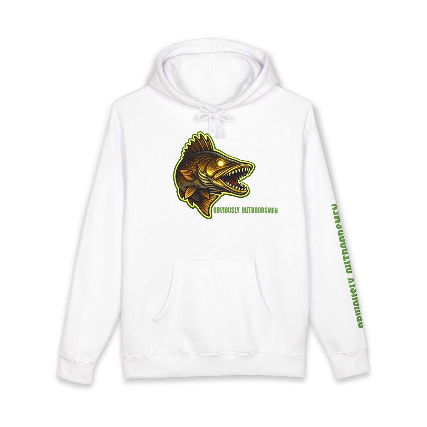 CRAZY EYES- Walleye Heavyweight Hooded Sweatshirt