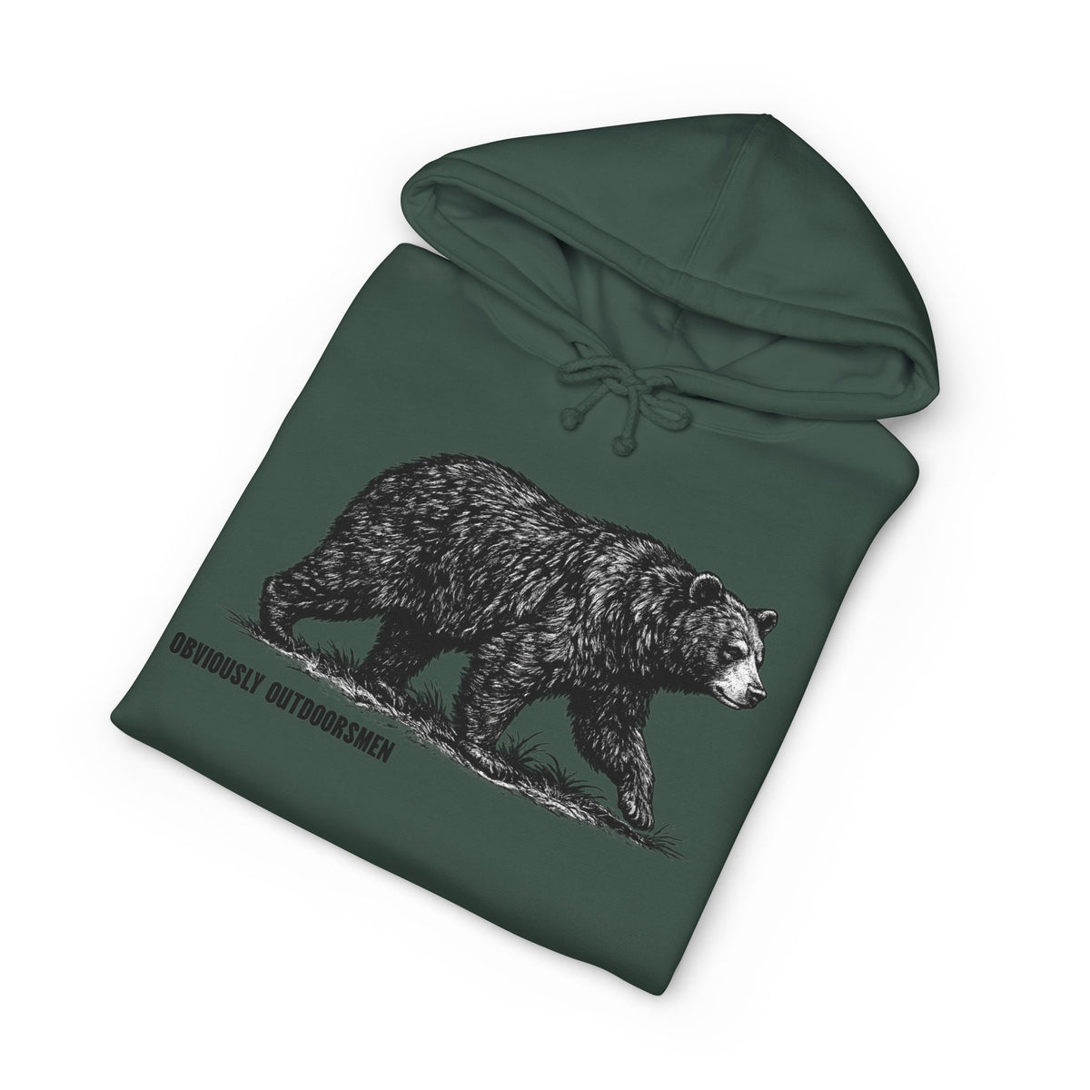 Black Bear Heavyweight Hooded Sweatshirt