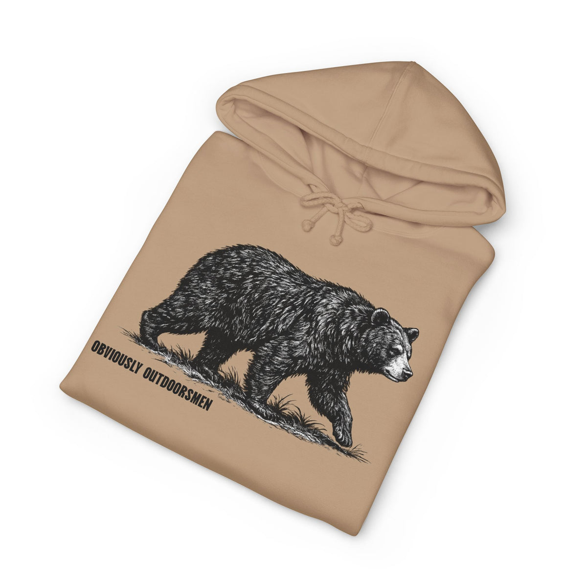 Black Bear Heavyweight Hooded Sweatshirt