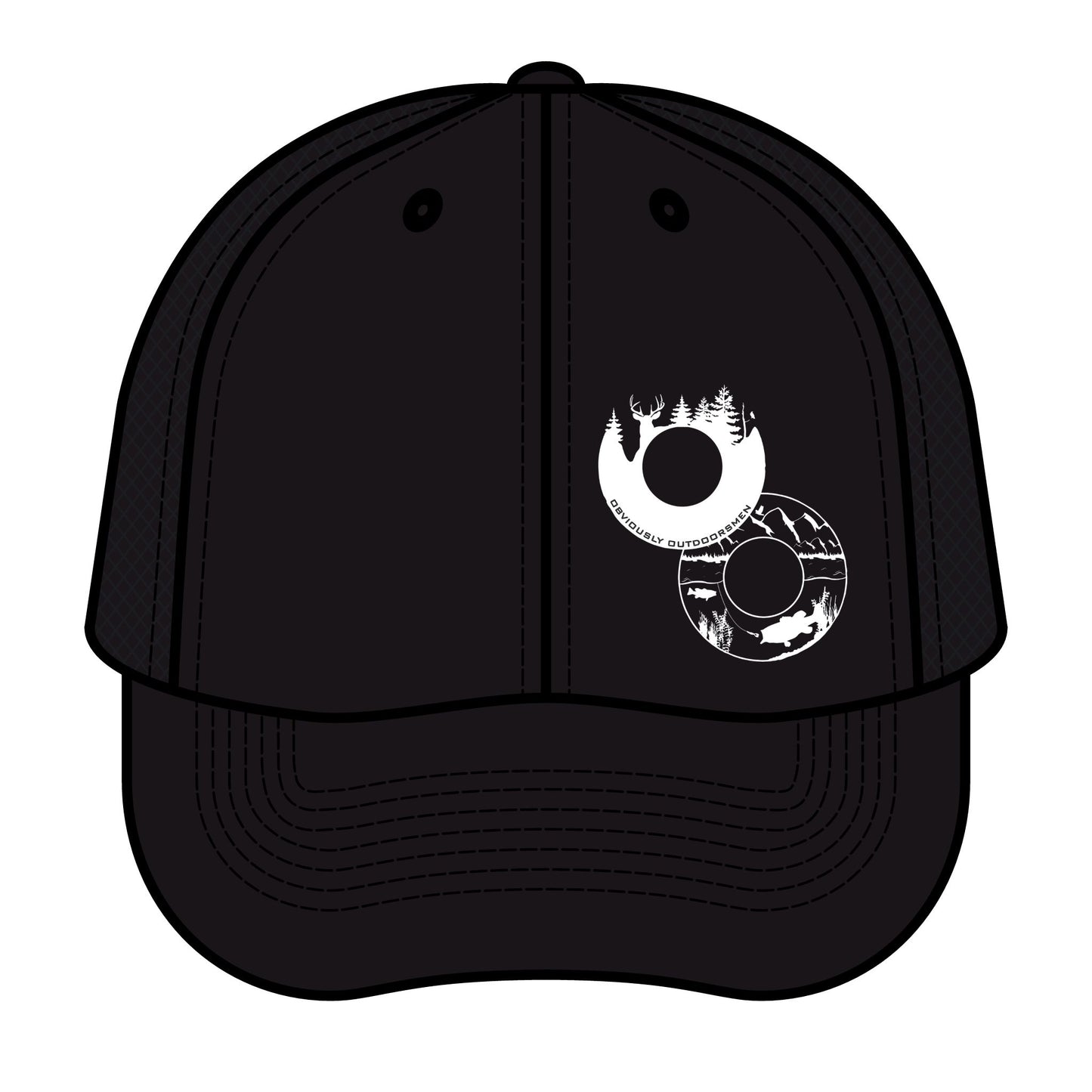 Obviously Outdoorsmen Trucker Retro Hat