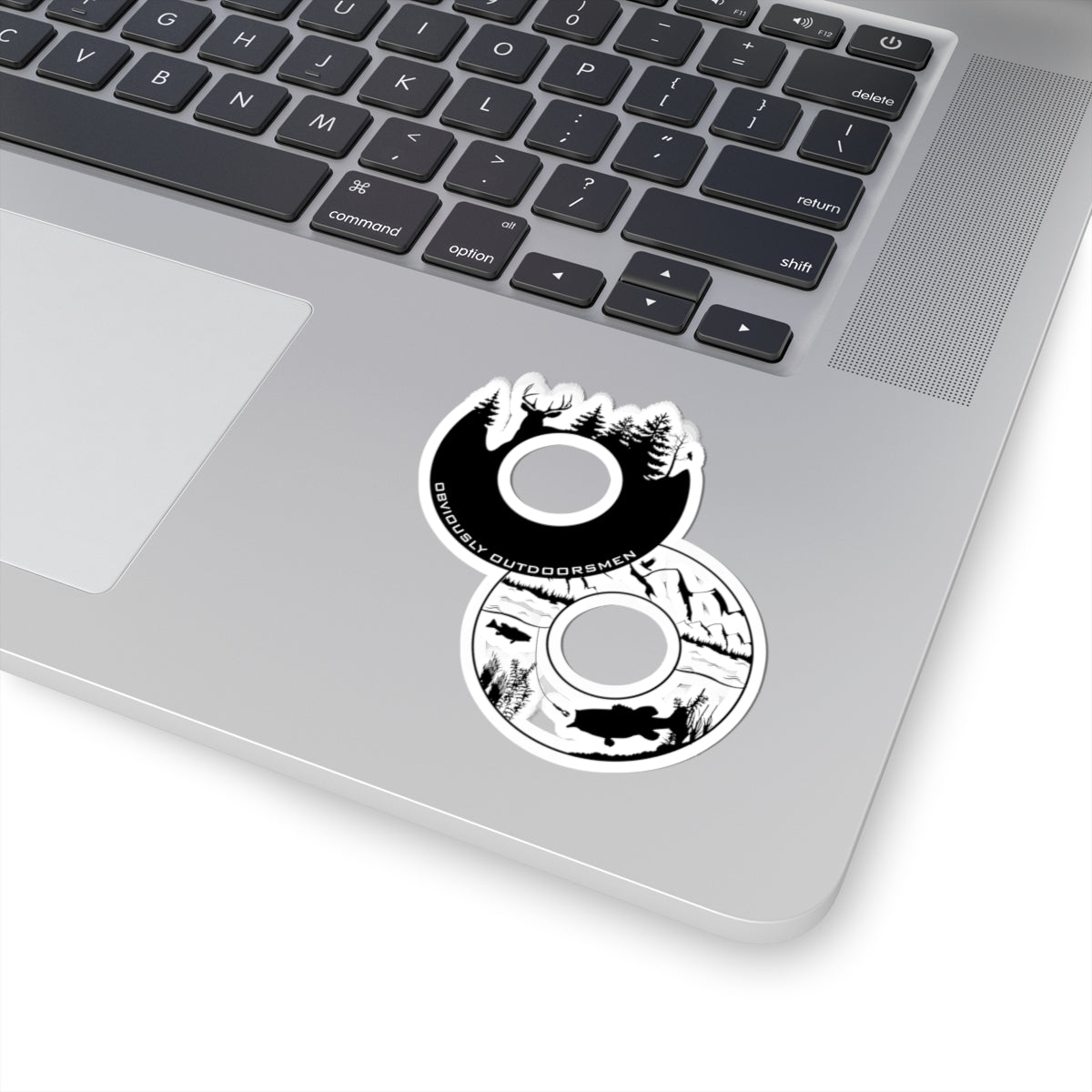 Obviously Outdoorsmen Sticker