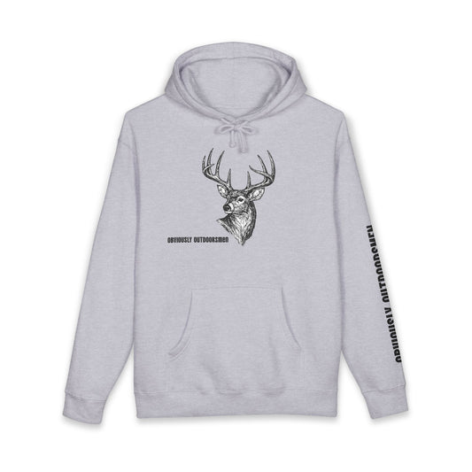 Whitetail Buck Heavyweight Hooded Sweatshirt