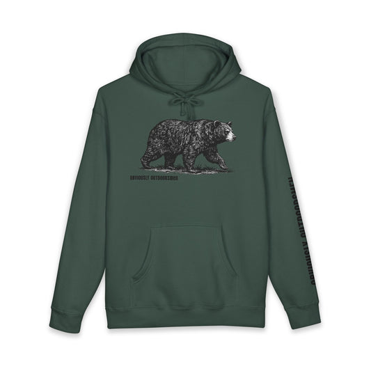 Black Bear Heavyweight Hooded Sweatshirt